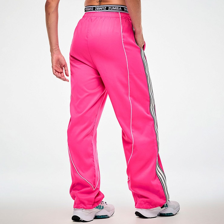 ZUMBA ズンバ 正規品 ウェア レディース ワイドパンツ サイドライン