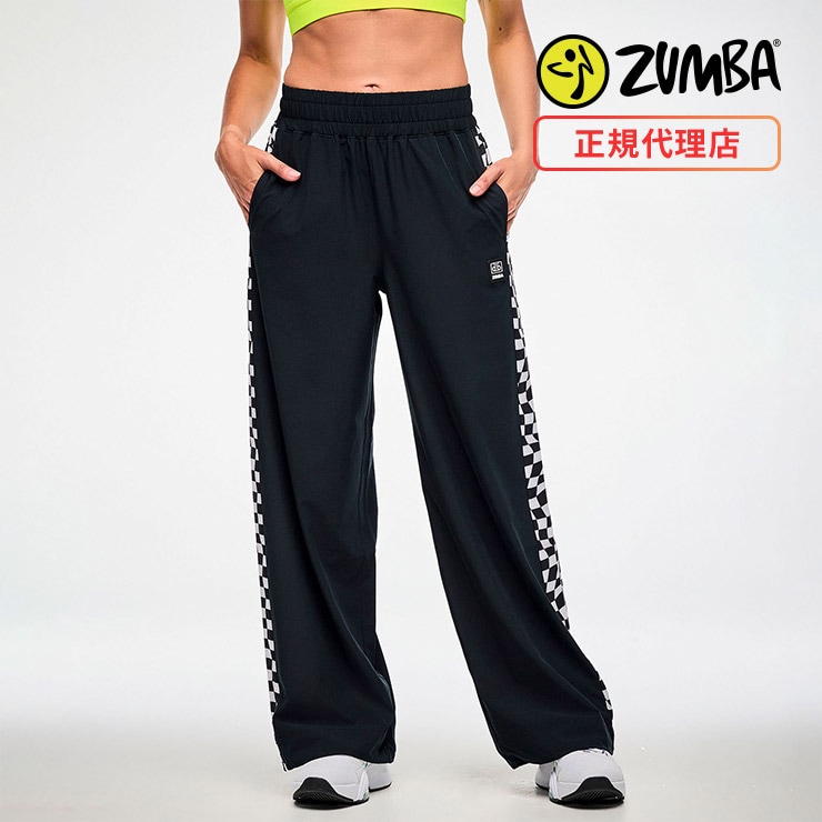 ズンバ ZUMBA 正規品 track pants ZUMBA ズンバ 正規品 ウェア レディース カーゴパンツ サイドライン