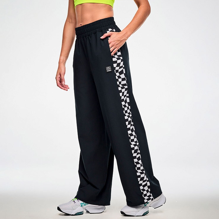ZUMBA ズンバ 正規品 ウェア レディース カーゴパンツ サイドライン