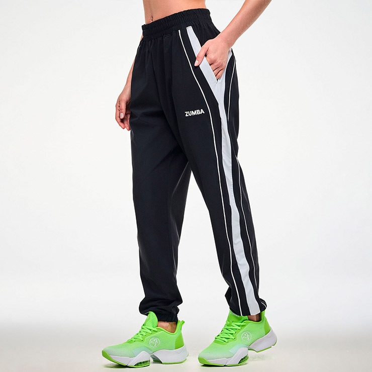 ZUMBA ズンバ 正規品 ウェア レディース ジョガーパンツ ライン ロング