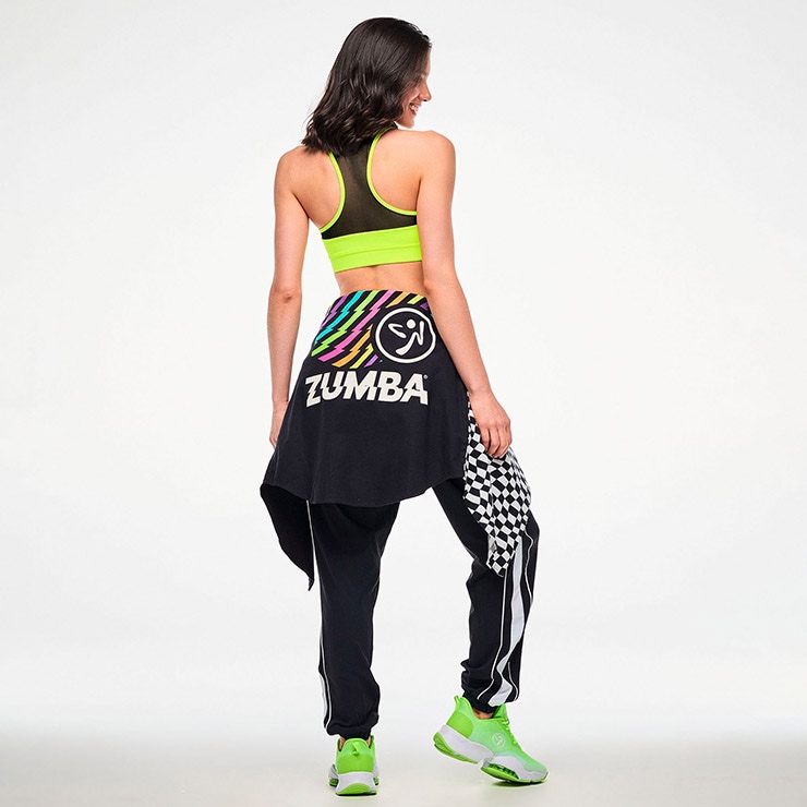ZUMBA ズンバ 正規品 ウェア レディース ジョガーパンツ ライン ロング
