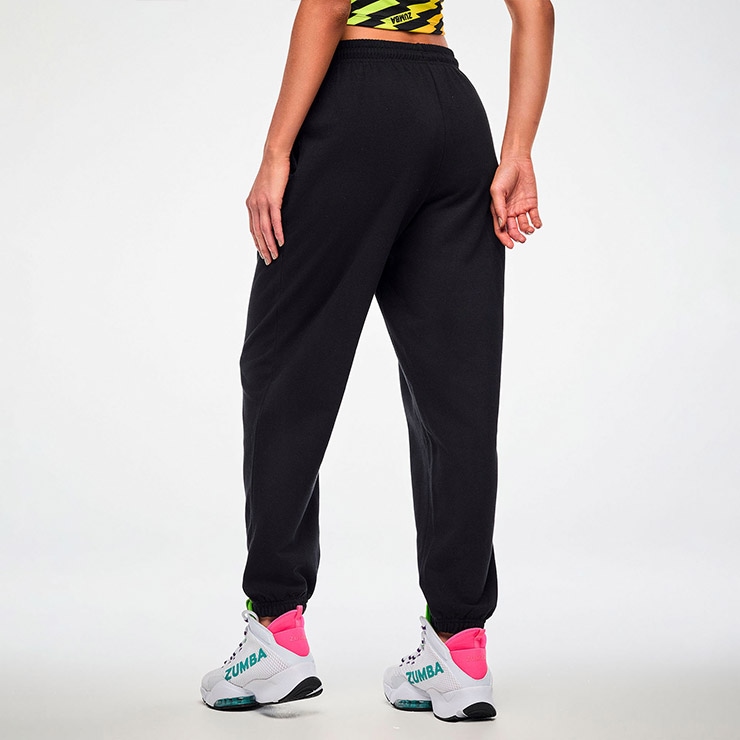 ZUMBA ズンバ 正規品 ウェア レディース スウェットパンツ ロング丈 裾