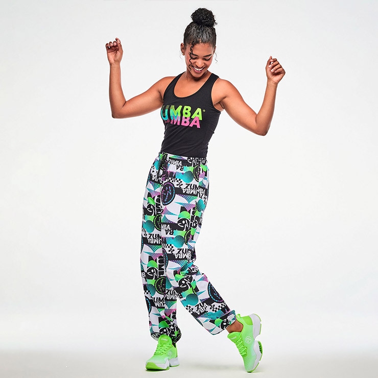 ZUMBA ユニセックス　パンツXL GWまで ZUMBA ズンバ 正規品 ウェア レディース ロングパンツ パンツ ロング丈