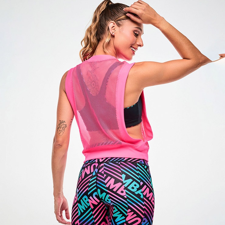 ZUMBA ズンバ 正規品 ウェア レディース タンクトップ ノースリーブ