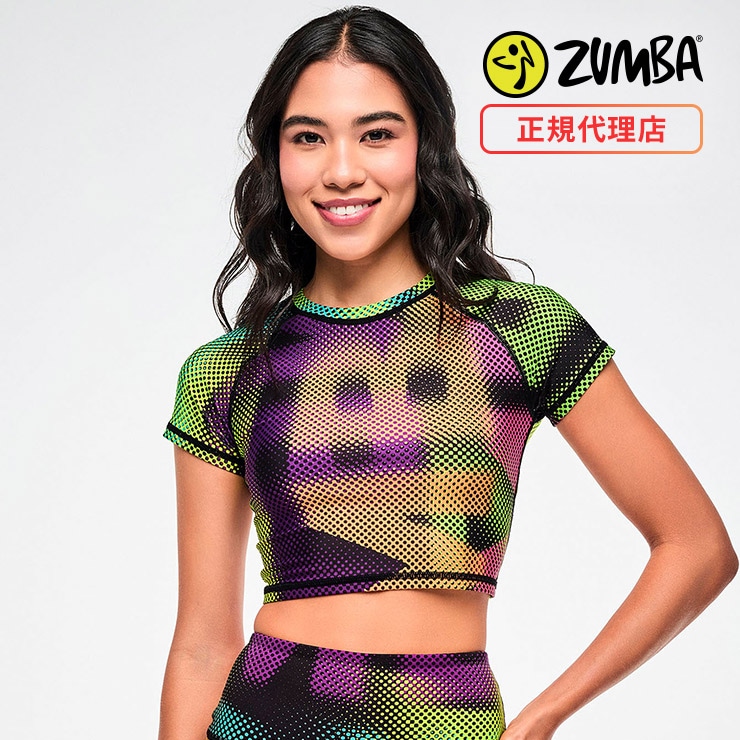 ZUMBA ズンバ 正規品 ウェア レディース Tシャツ 半袖 トップス