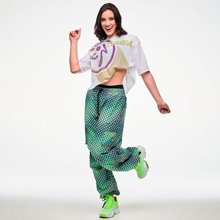ZUMBA ズンバ 正規品 ウェア レディース トップス Tシャツ メッシュ