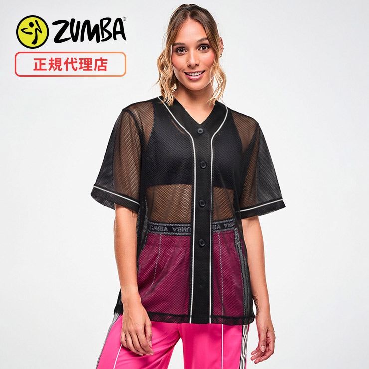 ZUMBA ズンバ 正規品 ウェア レディース シャツ トップス 半袖 ロゴ