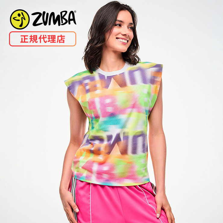 ZUMBA ズンバ 正規品 ウェア レディース タンクトップ ノースリーブ