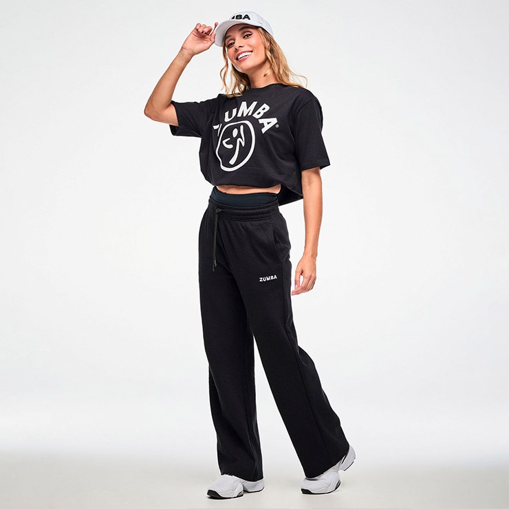 ZUMBA ズンバ 正規品 ウェア レディース トップス 半袖 丸首 ロゴ