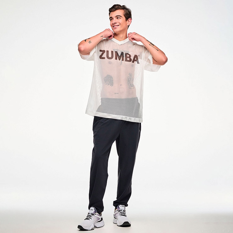 ZUMBA ズンバ 正規品 ウェア レディース トップス Vネック ロゴ