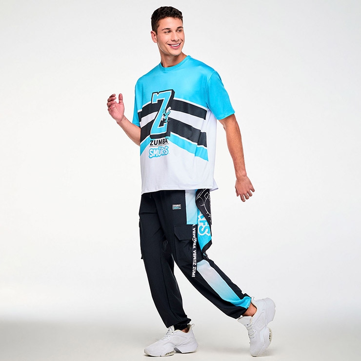 ZUMBA ズンバ 正規品 ウェア メンズ Tシャツ 半袖 トップス メッシュ