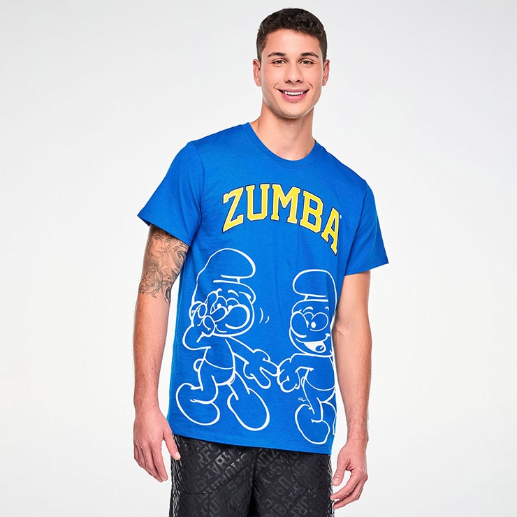 ZUMBA ズンバ 正規品 ウェア ユニセックス Tシャツ 半袖 トップス 丸首