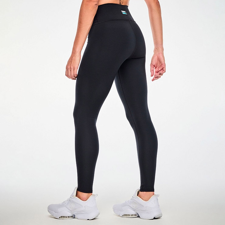 ズンバ　ZUMBA Libreハイウエストレースアップレギンス ZUMBA ズンバ 正規品 ウェア レディース レギンス アンクル丈