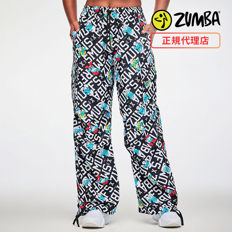 ZUMBA ズンバ 正規品 ウェア レディース パンツ ワイドパンツ ポケット