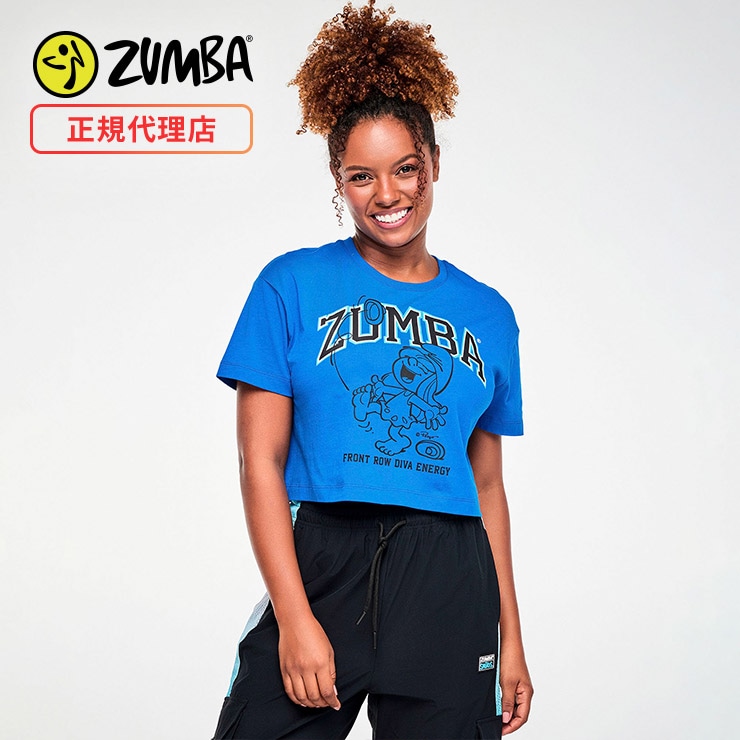 ZUMBA ズンバ 正規品 ウェア レディース Tシャツ 半袖 トップス 丸首
