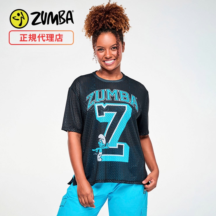 ZUMBA ズンバ 正規品 ウェア レディース Tシャツ 半袖 トップス 丸首