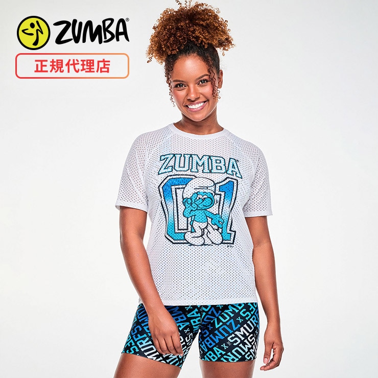 ZUMBA ズンバ 正規品 ウェア レディース Tシャツ 半袖 トップス 丸首