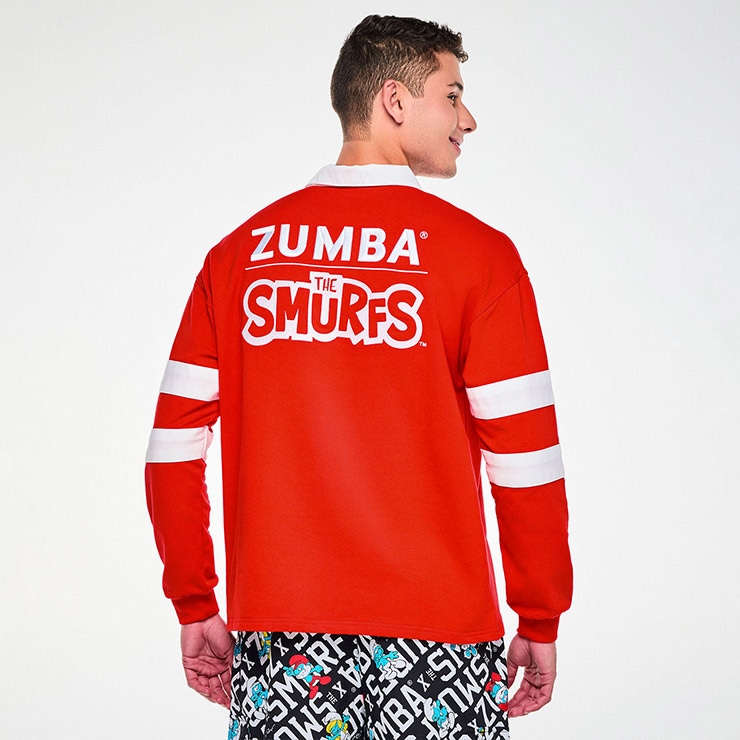 ZUMBA ズンバ 正規品 ウェア レディーストップス 長袖 ポロ スマーフ