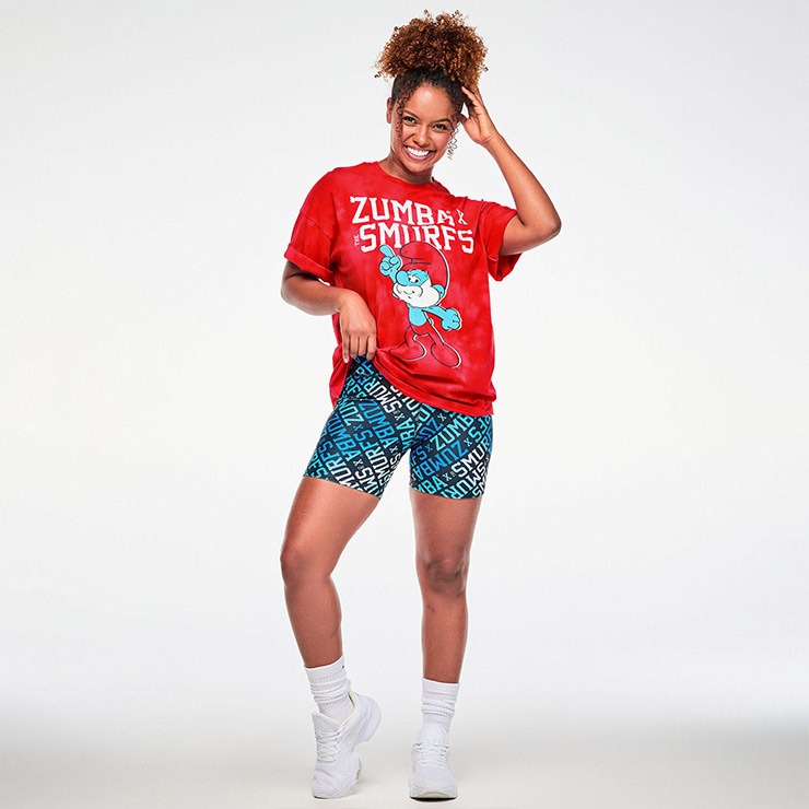 ZUMBA ズンバ 正規品 ウェア レディース Tシャツ 半袖 トップス 丸首