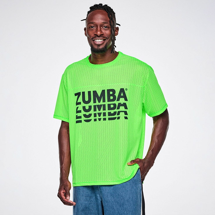 ZUMBA ズンバ 正規品 ウェアレディース トップス 半袖 丸首 ロゴ