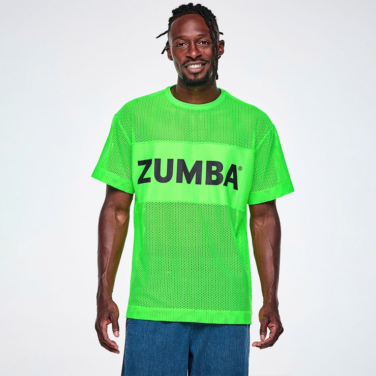 ZUMBA ズンバ 正規品 ウェアレディース トップス 半袖 丸首 ロゴ