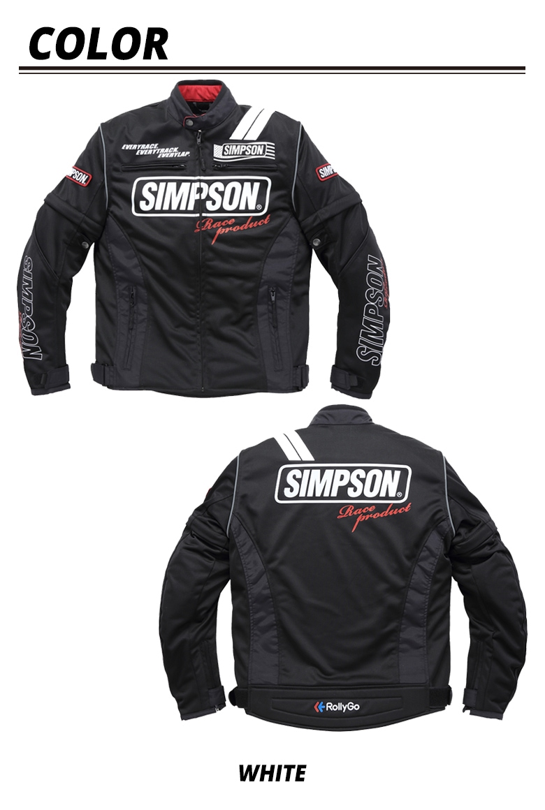 SIMPSON(シンプソン)の2022年春夏レディースバイクジャケット