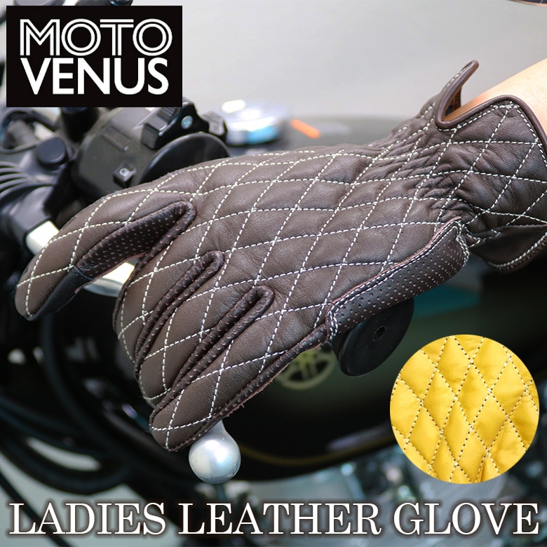 【レディース】バイク用品2点セット（ブーツ、グローブ） SUGAR RIDEZ ABBY GLOVES SLG10 バイク用レディースグローブ