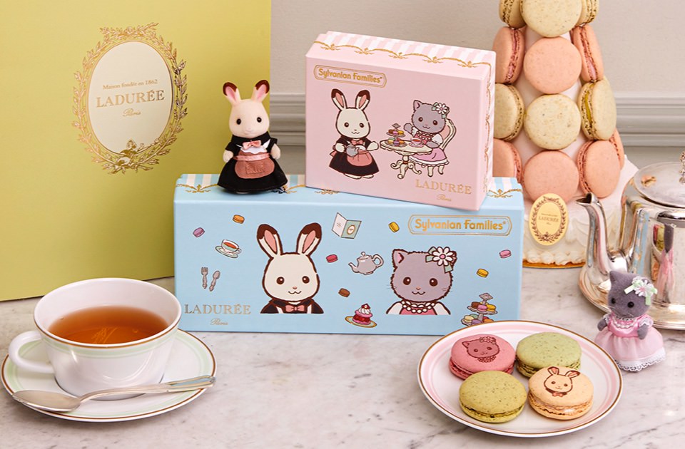 シルバニアファミリー ラデュレ LADURÉE コラボ ショコラウサギ - 小物