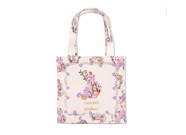 LADUR&Eacute;E × Cath Kidston スモールブックバッグ アイボリー