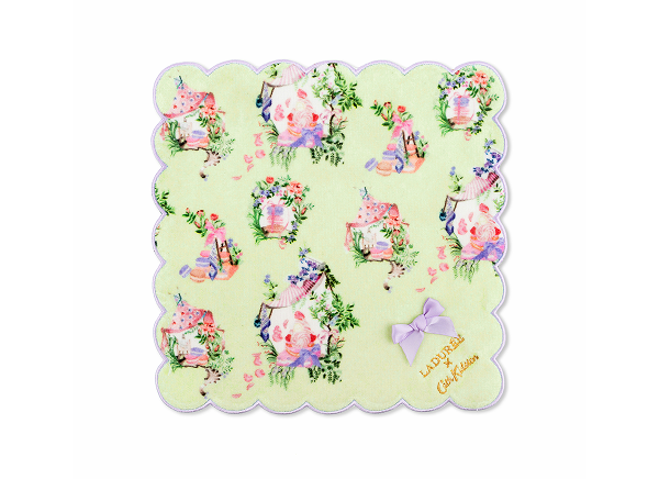 LADUR&Eacute;E × Cath Kidston スカラップタオルハンカチ
