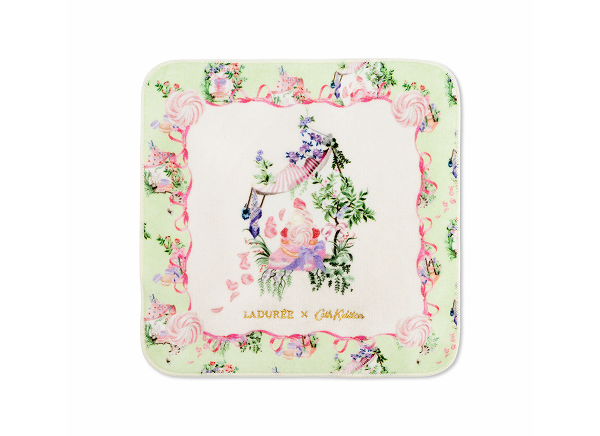 LADUR&Eacute;E × Cath Kidston タオルハンカチ