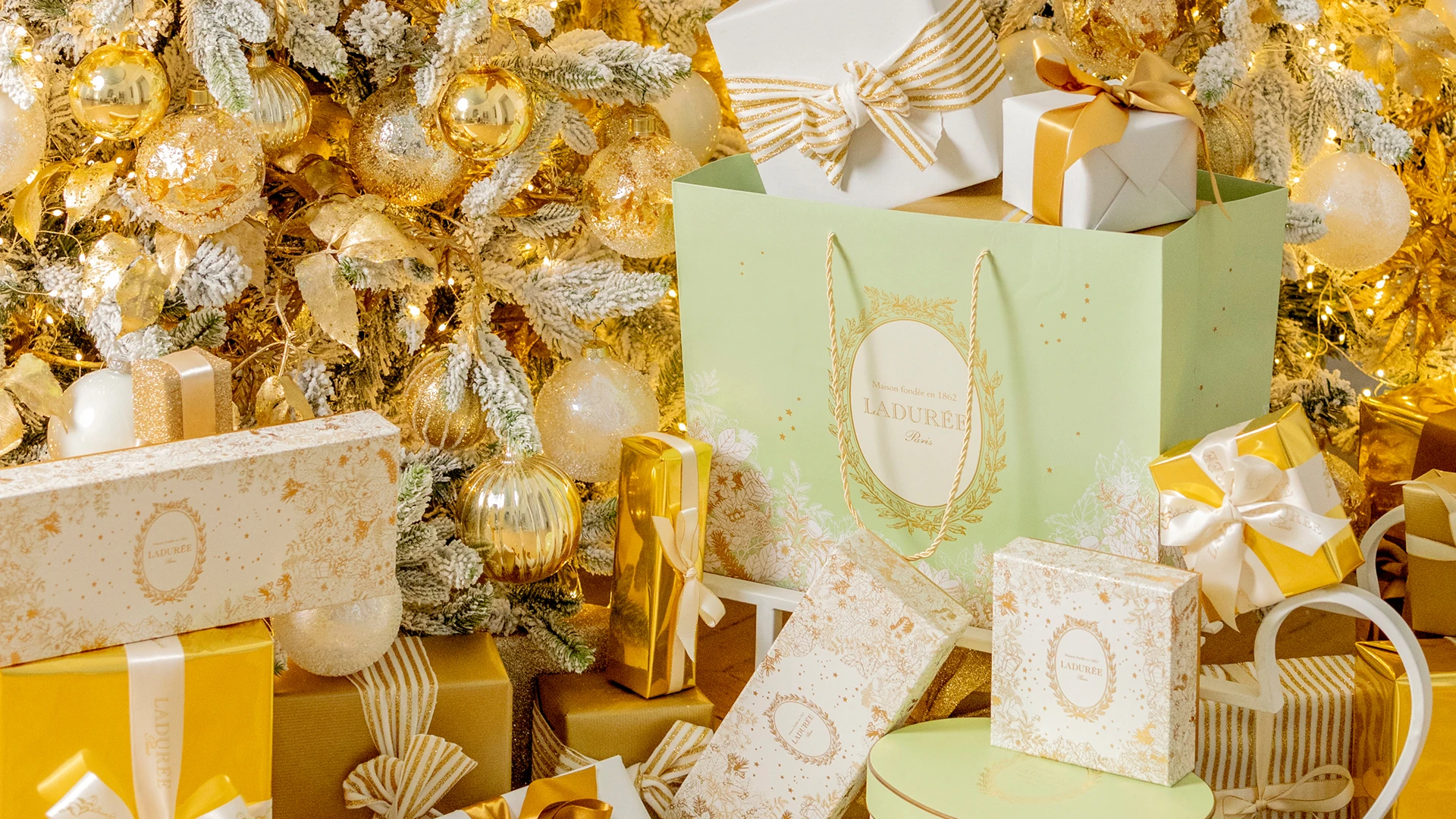 ラデュレ クリスマスコレクション 2025 ラデュレ｜マカロン発祥