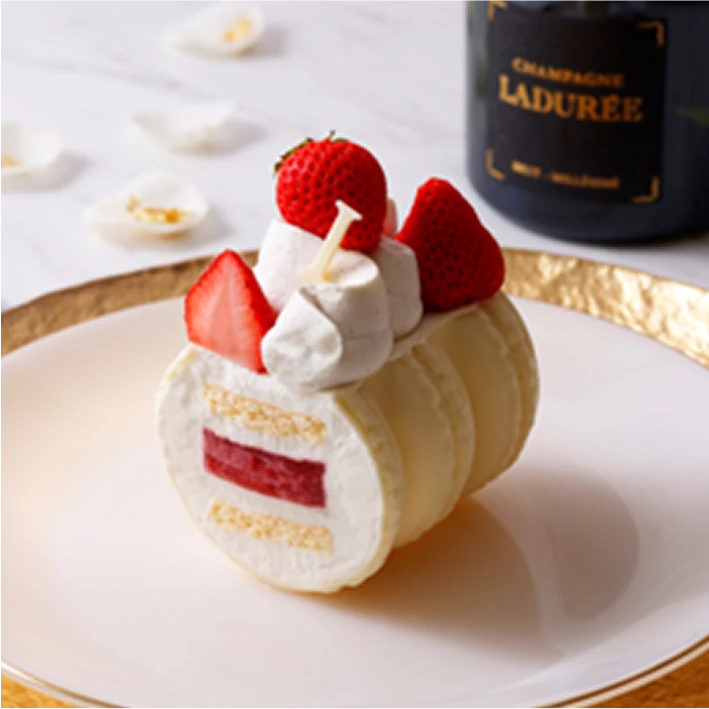 ラデュレ★クリスマスコフレ ラデュレ24年クリスマス限定マカロンボックス、“オーナメントや月桂樹