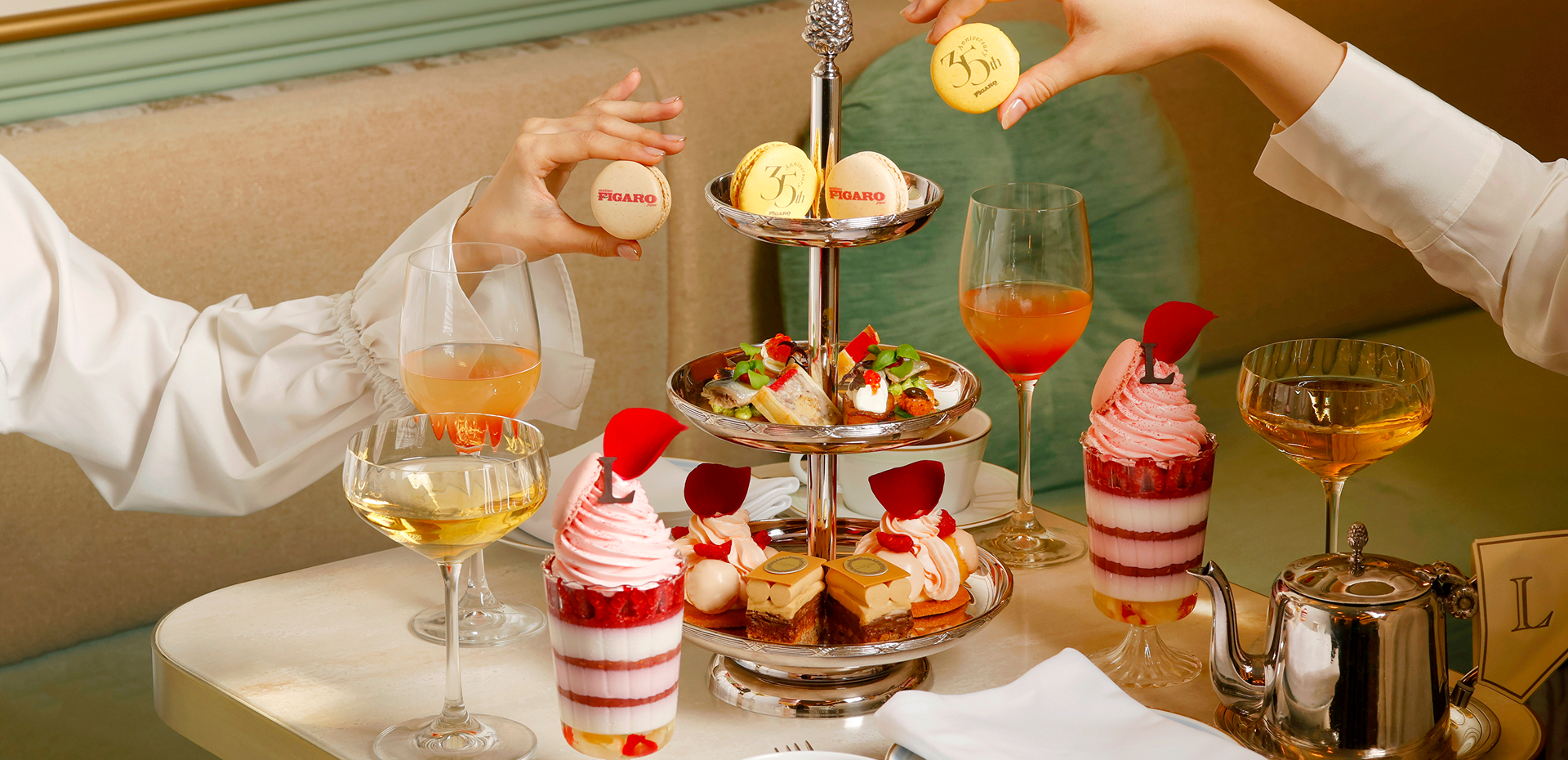 フィガロジャポン コラボレーション ラデュレ｜マカロン発祥のメゾン