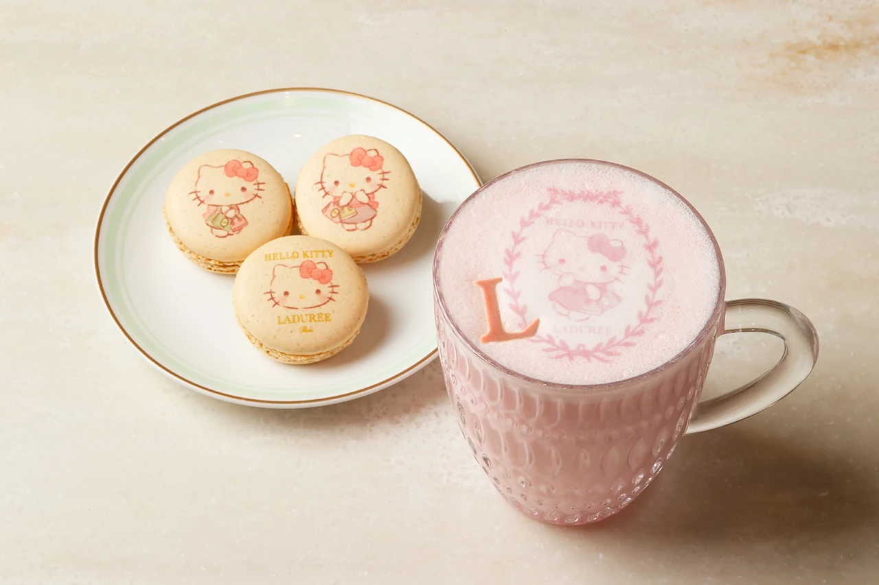 Tea party with Hello Kitty | ラデュレオンラインブティック