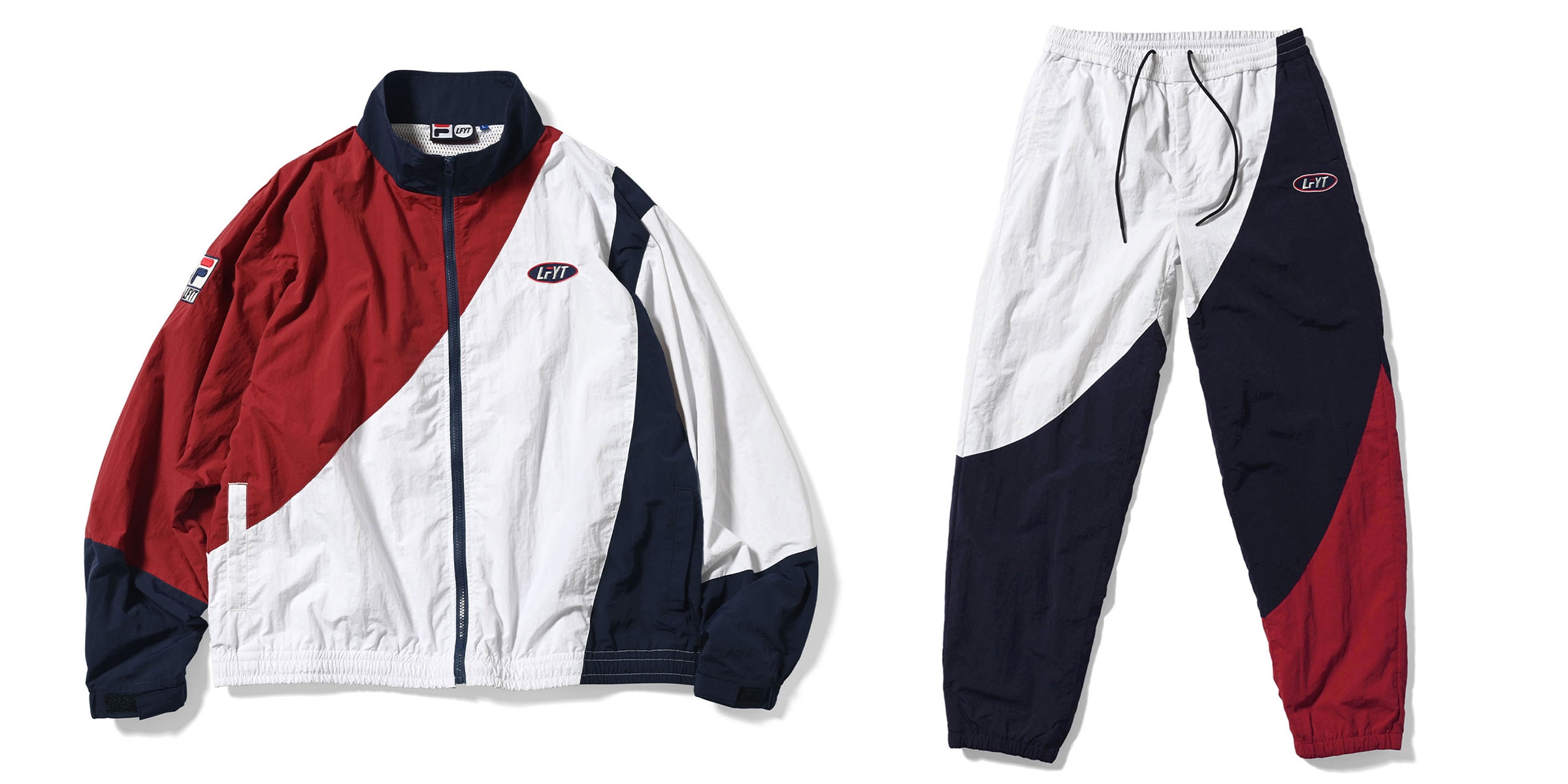 FILA × LFYT フィラ × エルエフワイティー NYLON TRACK JACKET