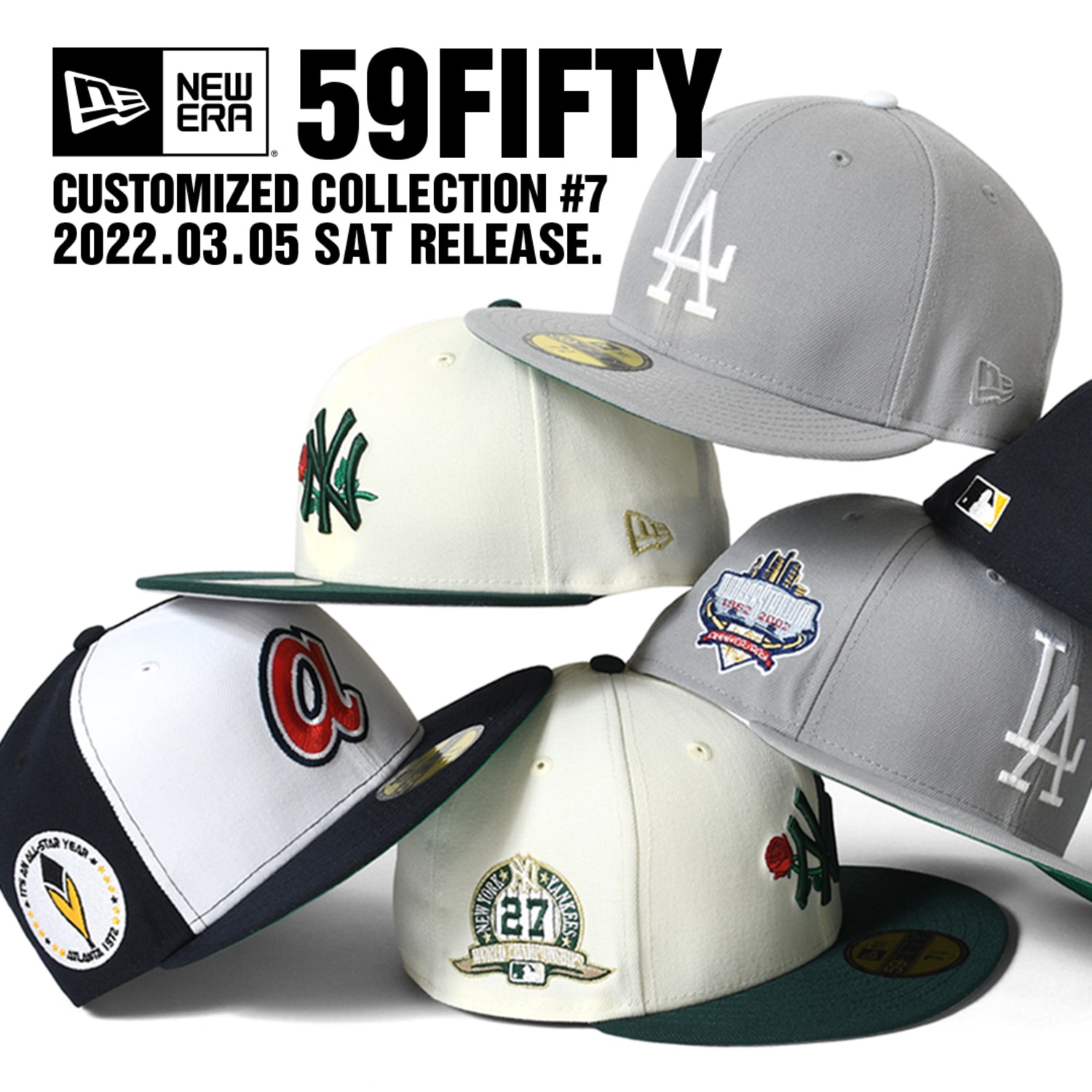 ニューエラ ラファイエット別注 59FIFTY ニューヨーク ヤンキース - 帽子