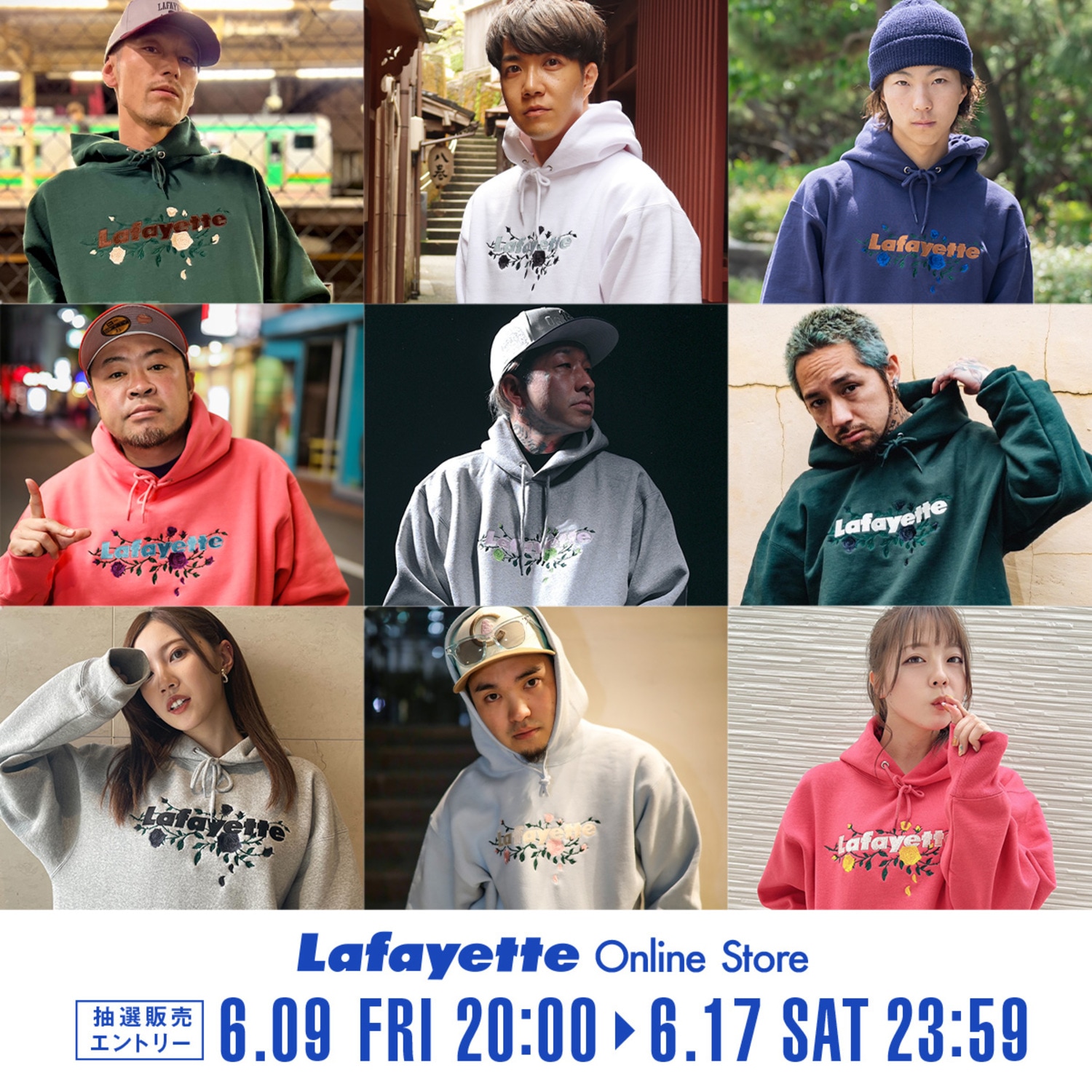新品 ROSE LOGO CUSTOM HOODIE 20周年 ピンク　Lサイズ Lafayette LFYT 20th ROSE LOGO CUSTOM HOODIE ラファイエット 