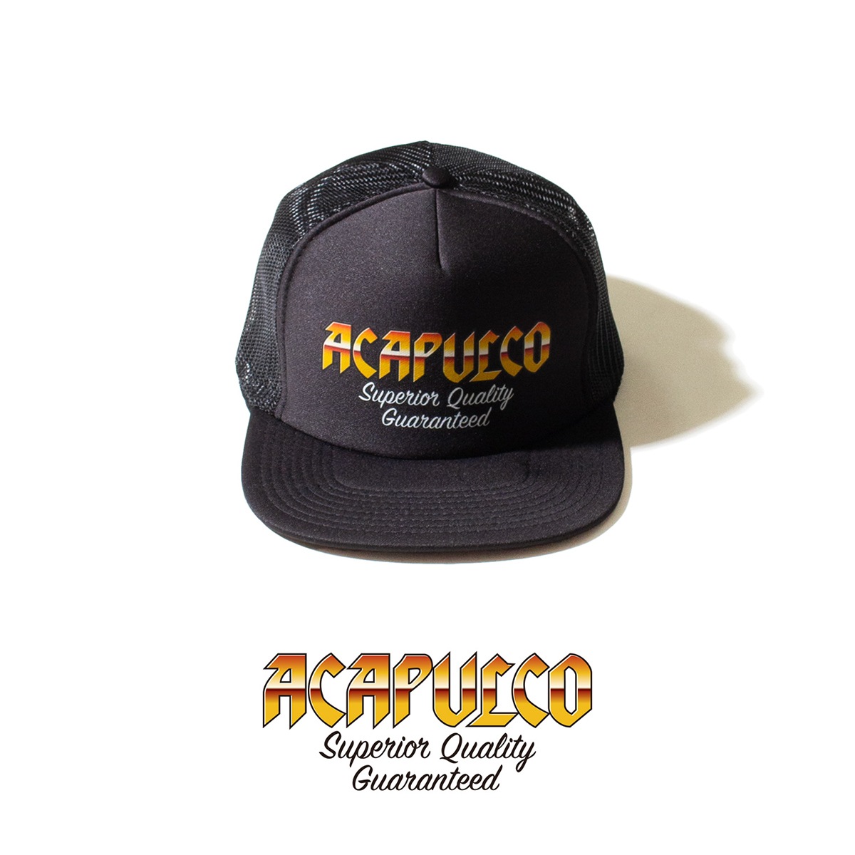 ACAPULCO GOLD アカプルコゴールド KNIGHT TRUCKER HAT メッシュ