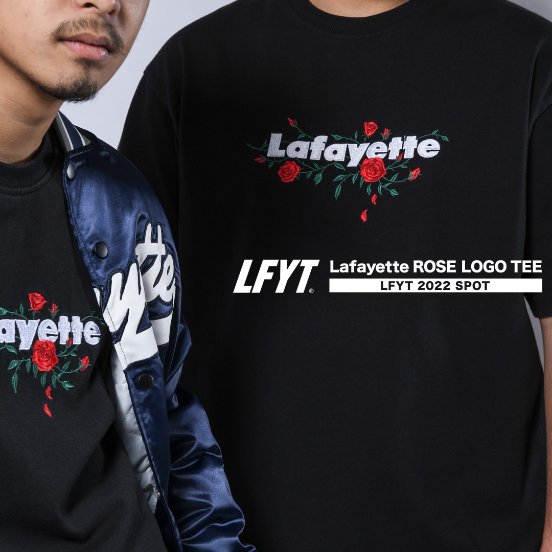 【2XLサイズ　センター刺繍】lafayette ブルーローズ　薔薇　パーカー