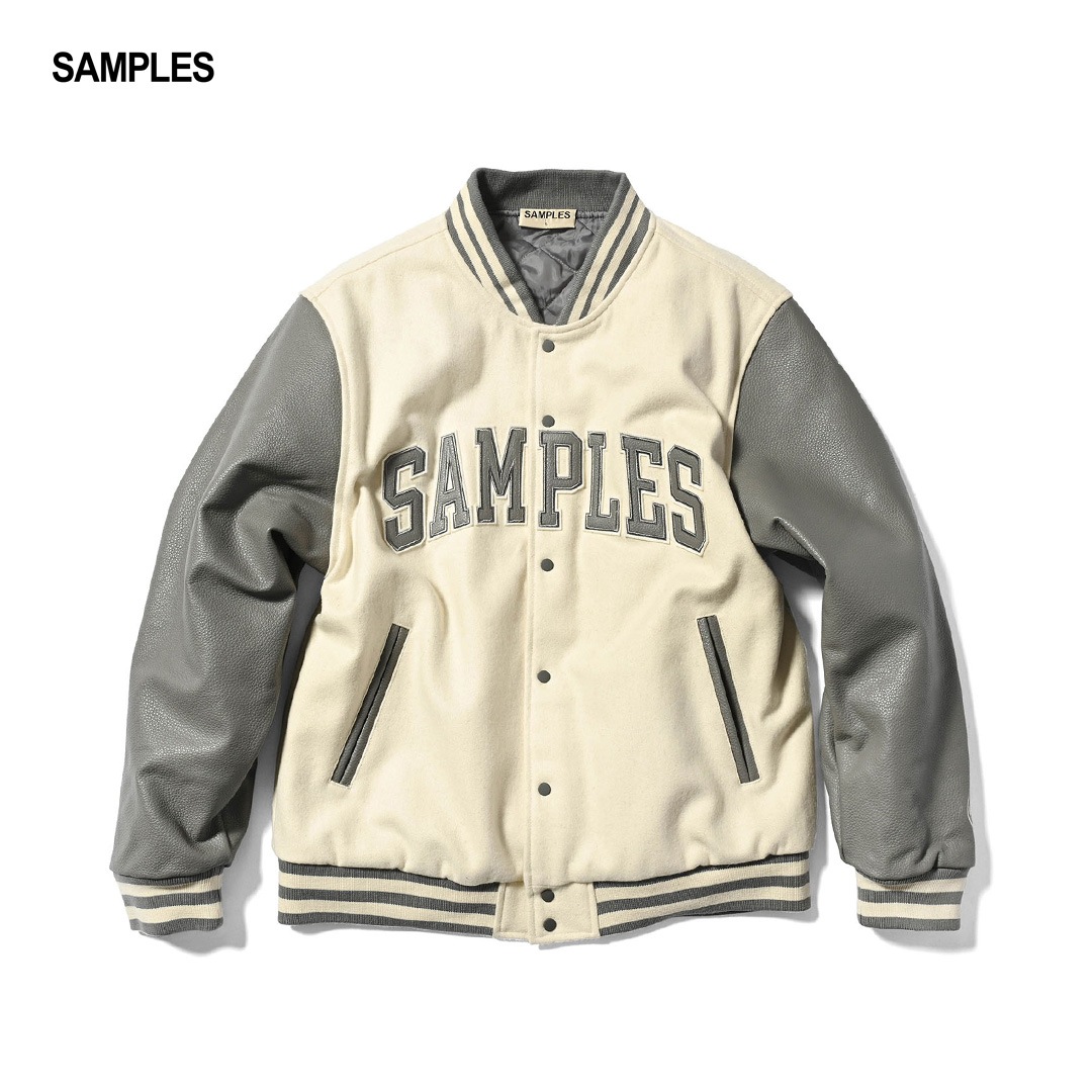 SAMPLES アーチロゴ ヴァーシティジャケット XL - スタジャン