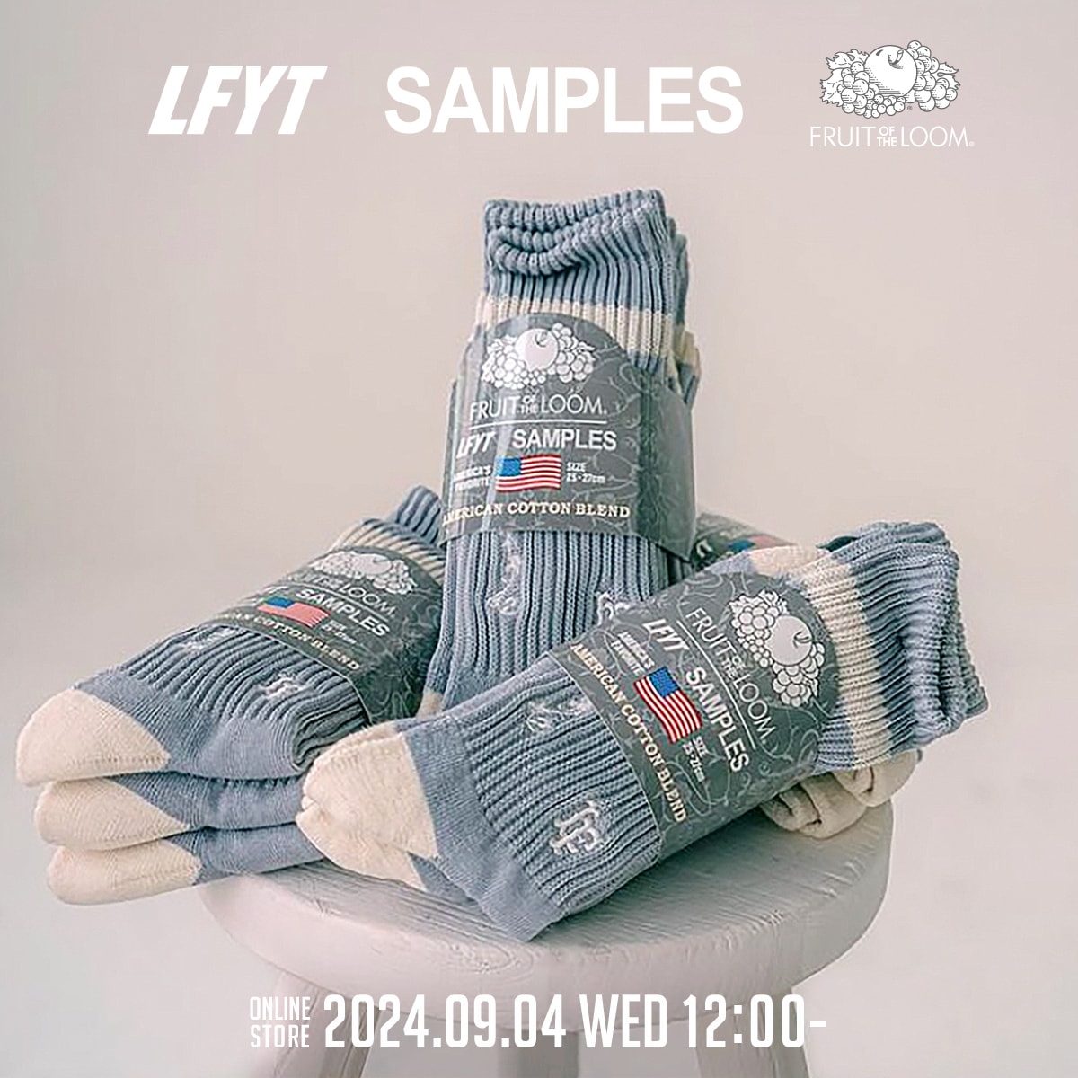 LFYT×SAMPLES×FRUIT OF THE LOOM