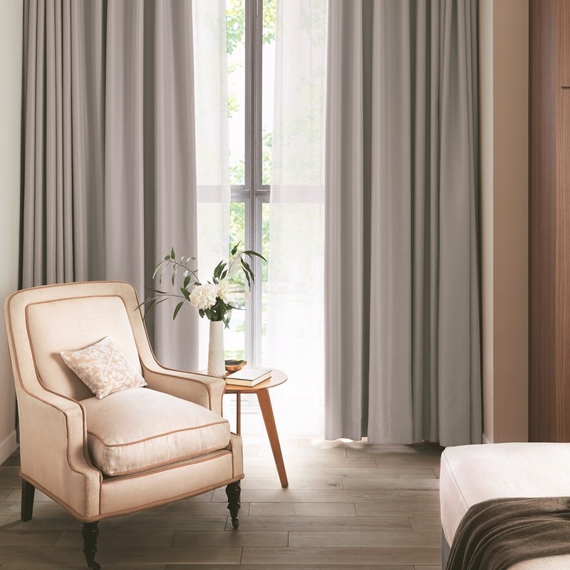 ○新商品 | 上質な光沢感でホテルライクな空間を演出する遮光2級