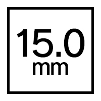 15.0mm饳