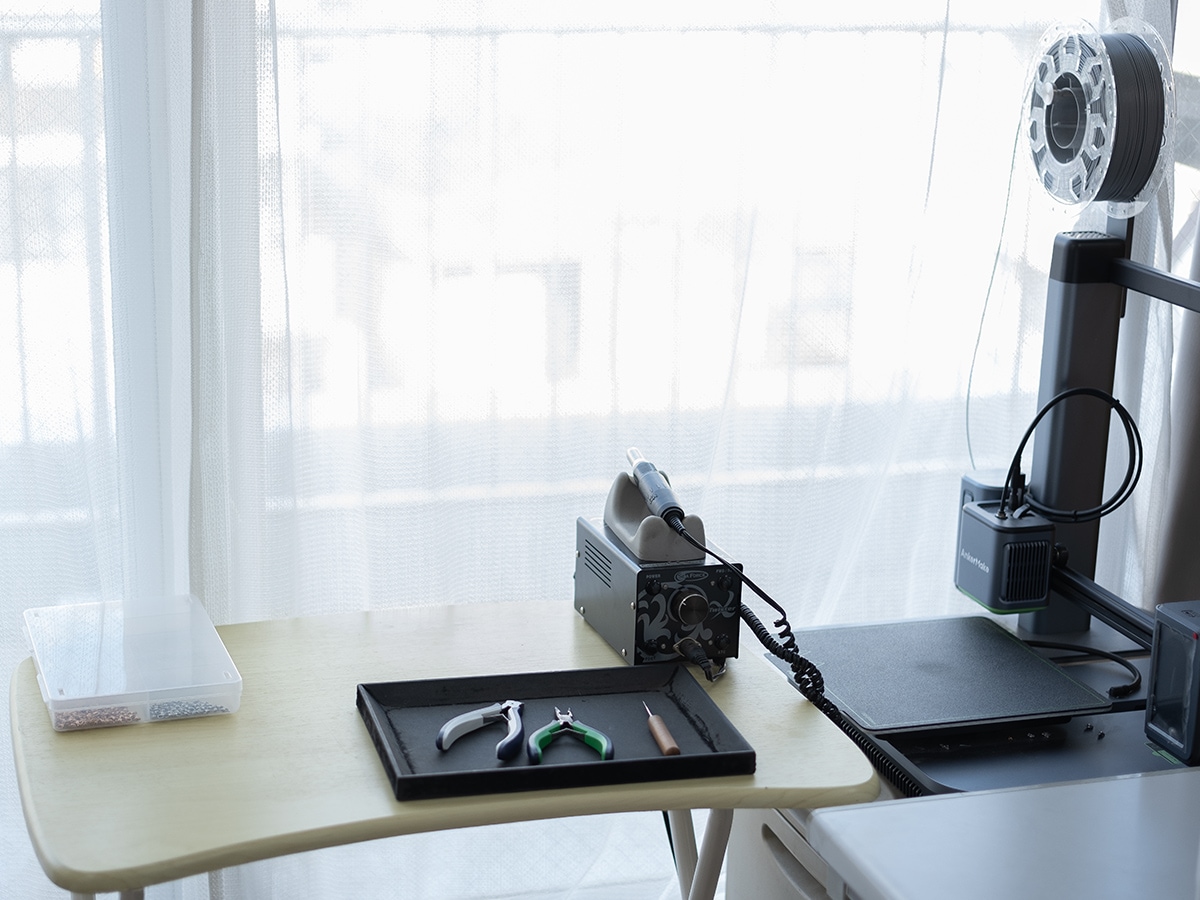 横浜のアトリエ風景