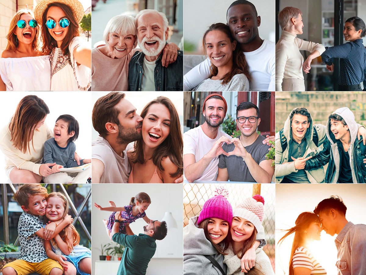 様々な関係性のふたりに寄り添うペアアクセの写真