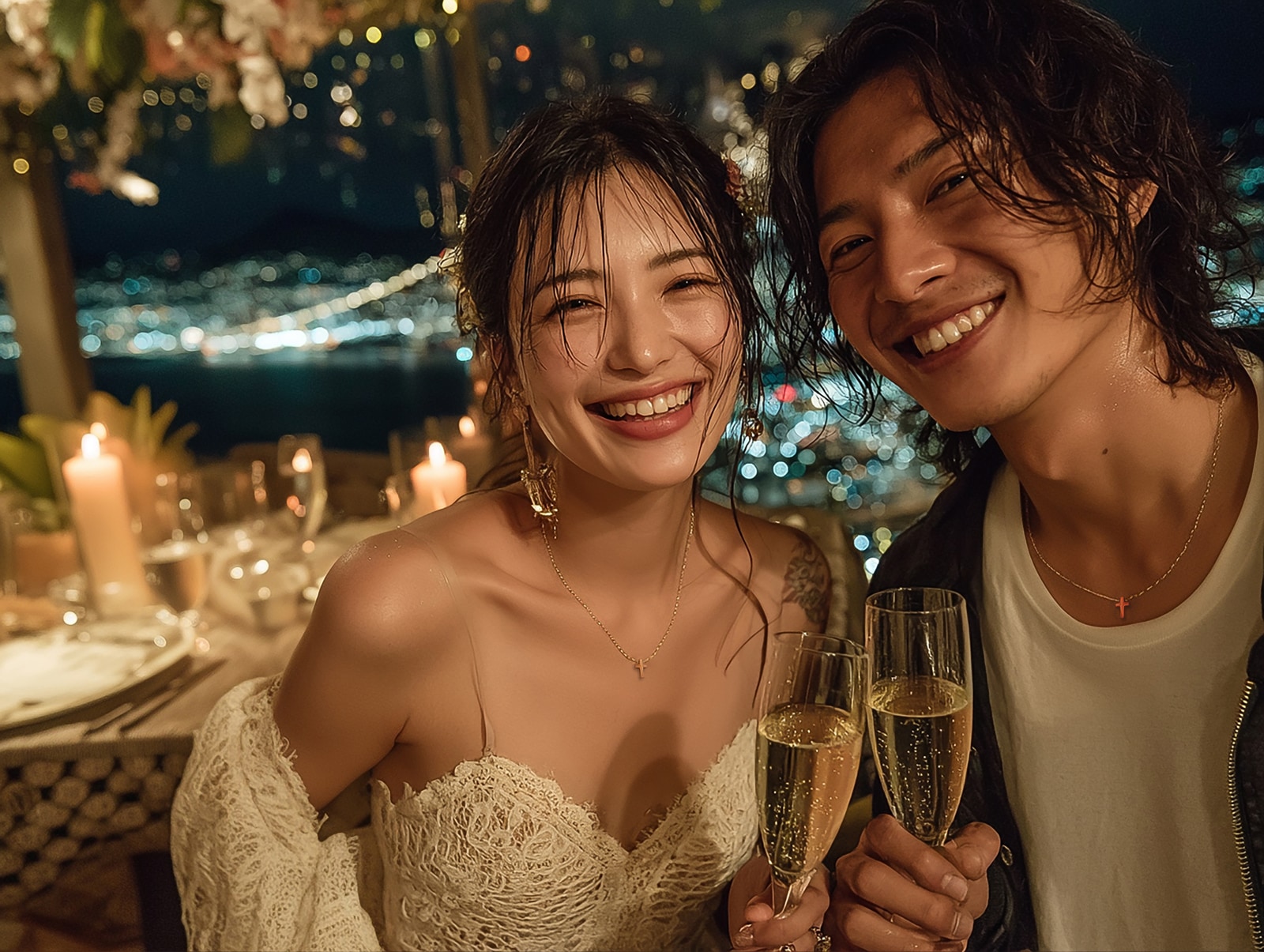 記念日の夜に、輝きを添えて