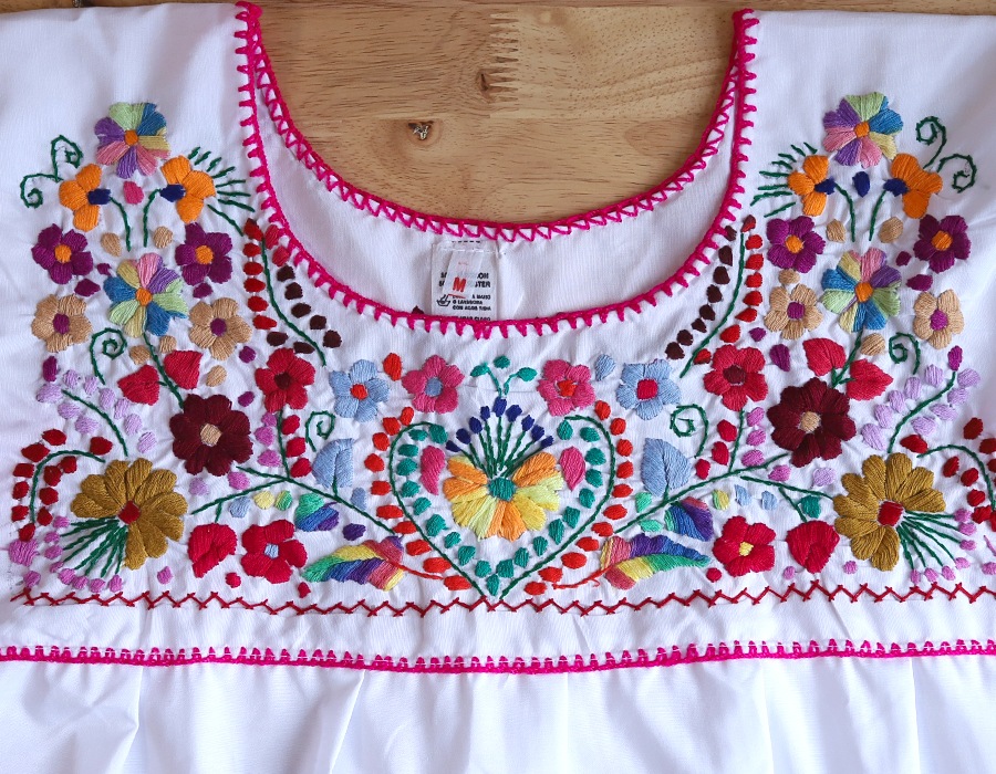 tesoro / メキシコ刺繍レースチュニック / シュガー1｜テソロ(tesoro