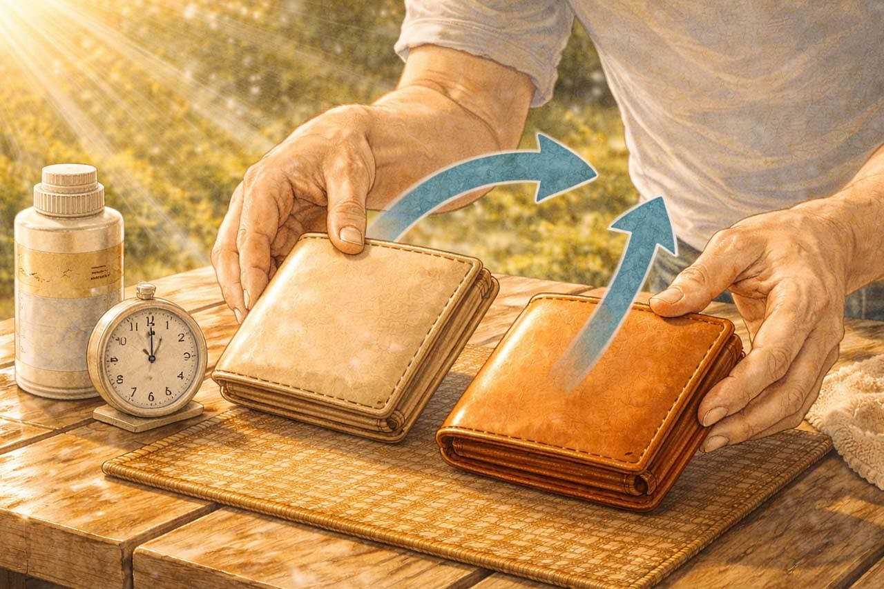 面を変えて日焼けさせる挿絵