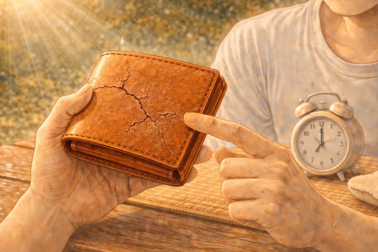 日焼けの失敗あるある挿絵